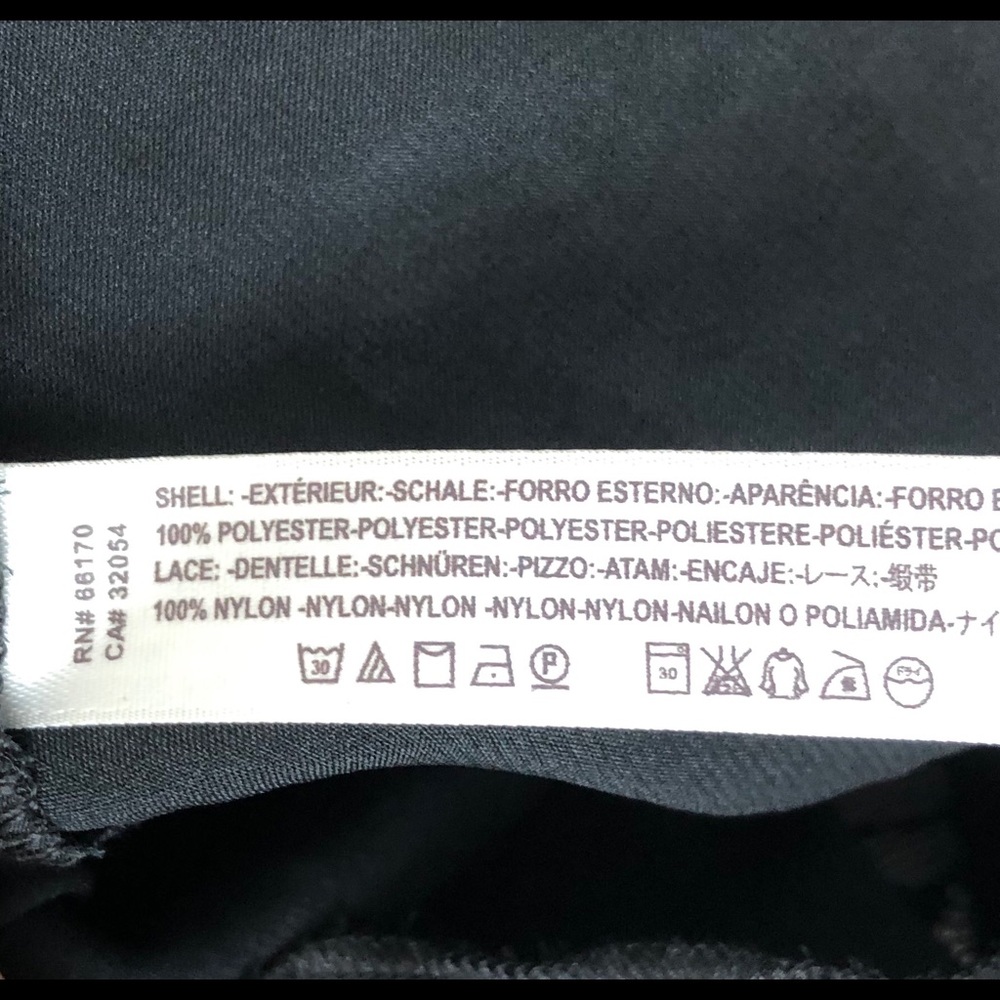 NWT Free People All In My Head Camisole Black Lace XS - Picture 5 of 5